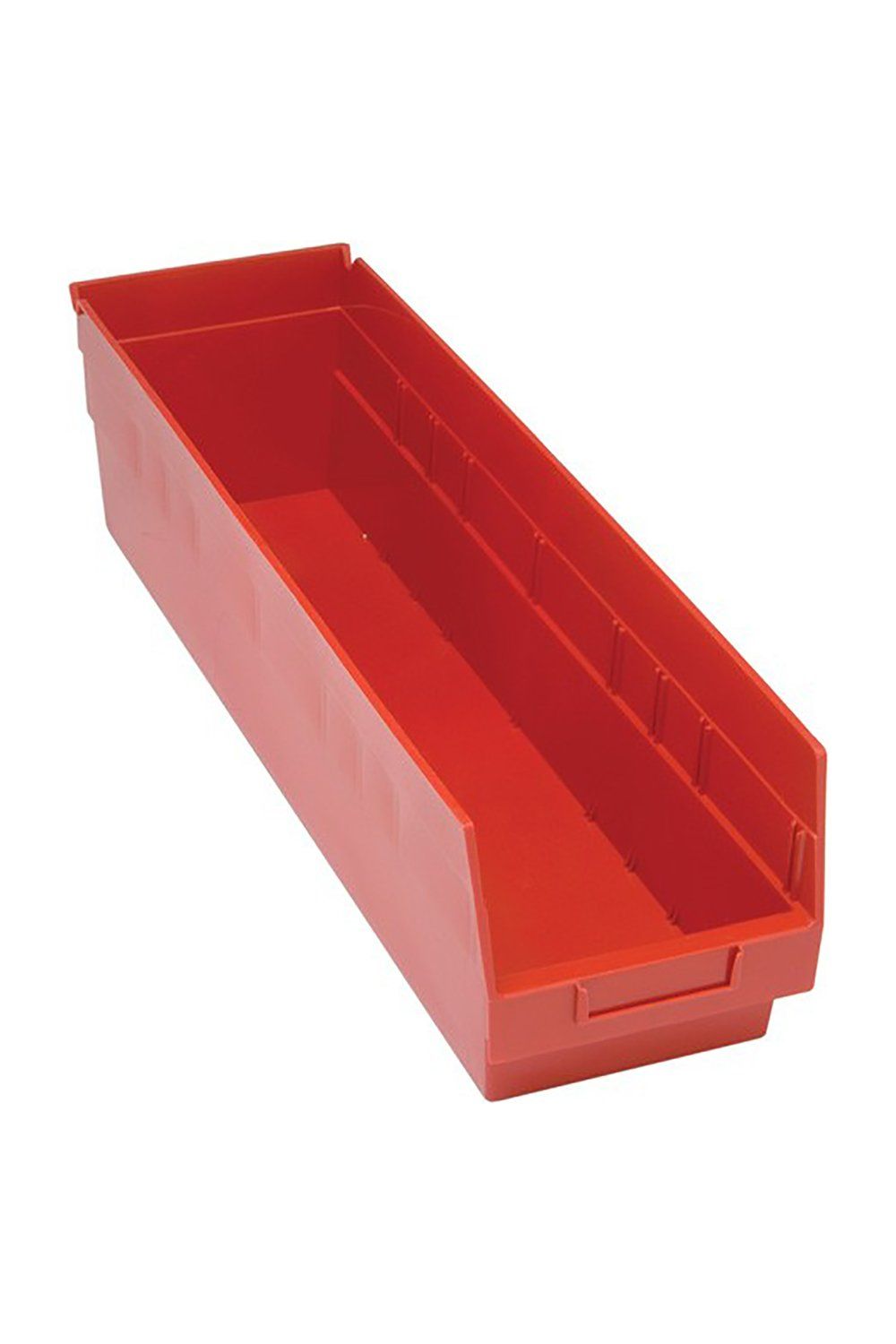 Shelf Bin for 24"D Shelves Bins & Containers Acart 23-5/8'' x 6-5/8'' x 6'' Red 